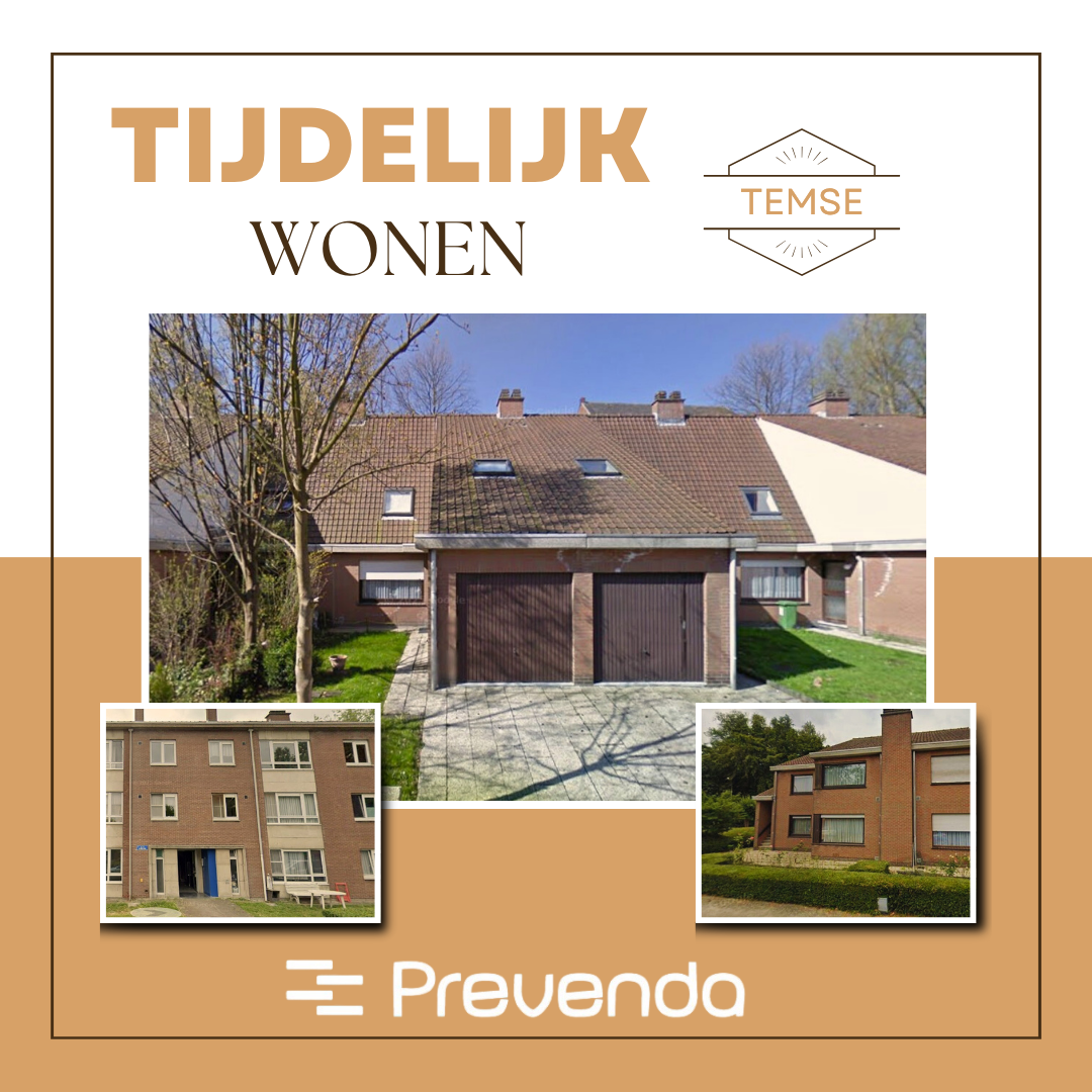 Tijdelijke woningen in Temse nu beschikbaar