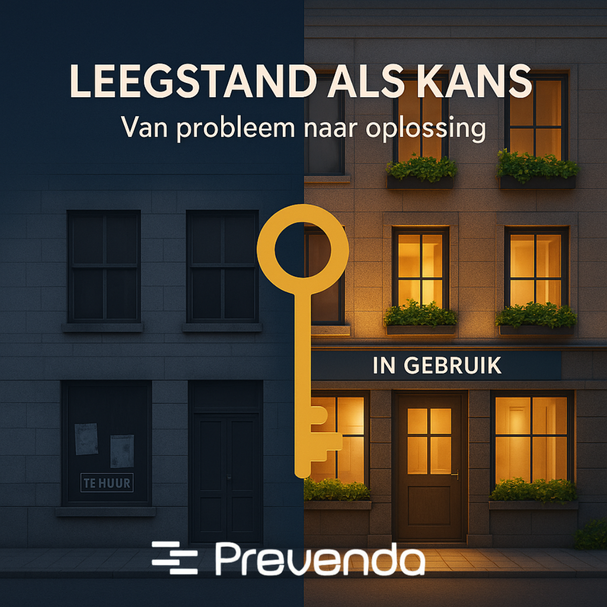 🔑Leegstand als kans: van probleem naar oplossing met maatschappelijke meerwaarde