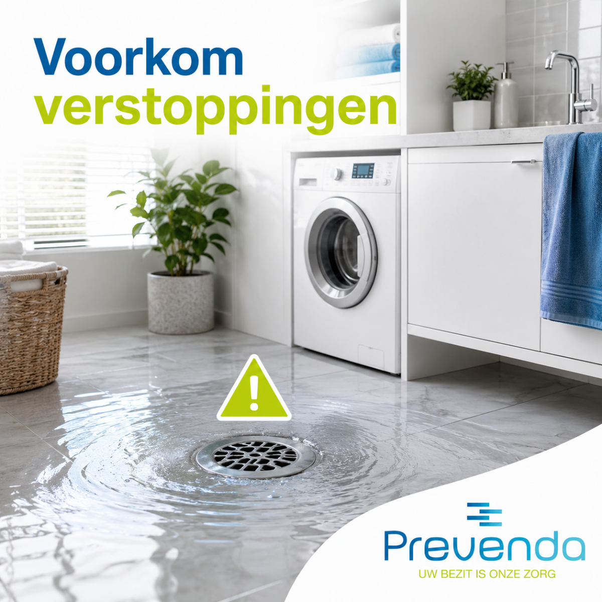 Rioolverstoppingen voorkomen in leegstaande en tijdelijk beheerde panden