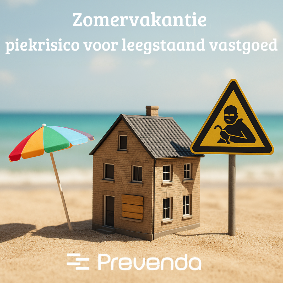 Zomervakantie = piekrisico voor leegstaand vastgoed