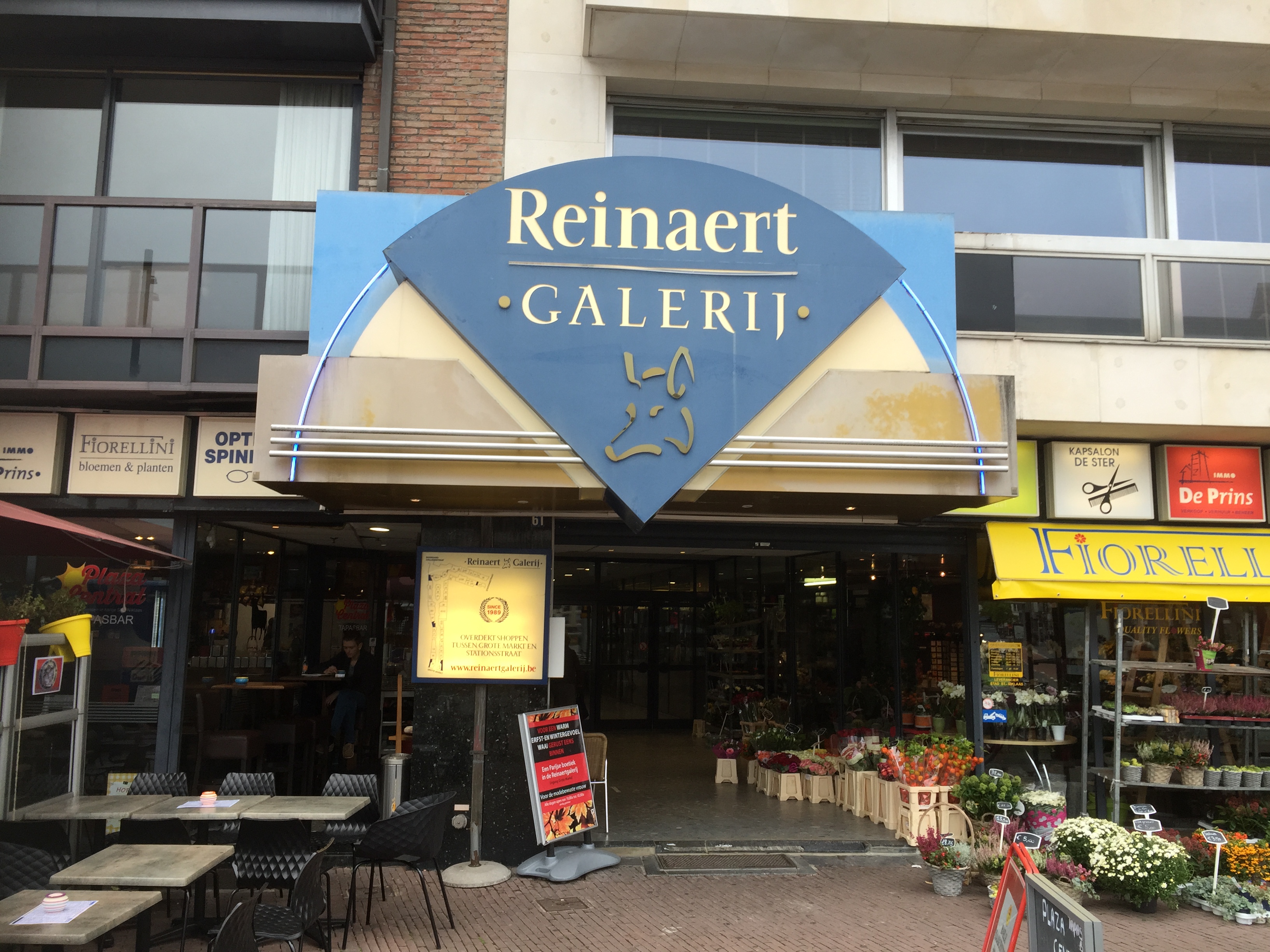 De Reinaert Galerij pop-ups